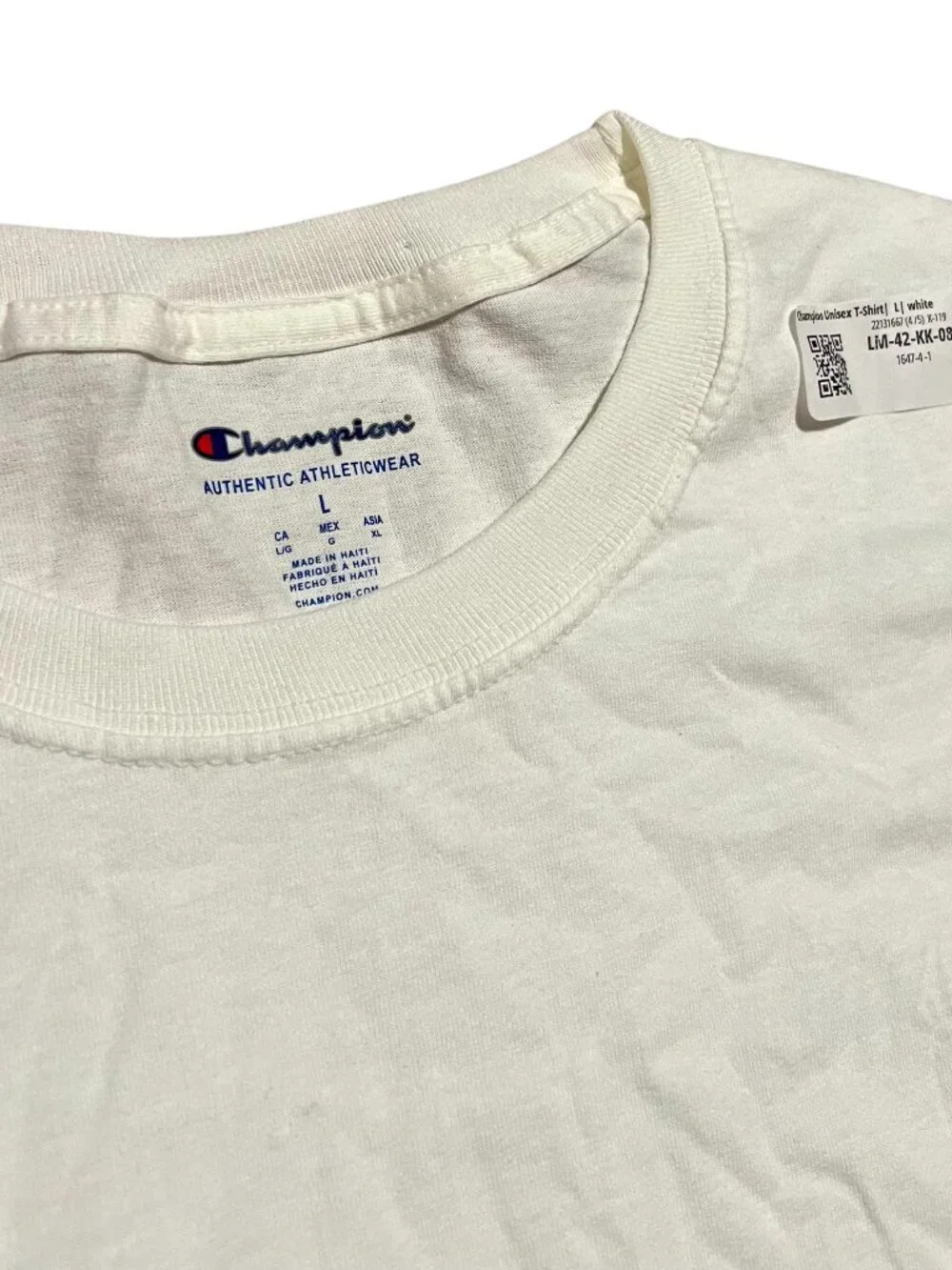 FDR "Beer Itself" Pabst Blue Ribbon Champion White Graphic T-Shirt, Men's Large - Picture 4 of 6